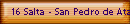 16 Salta - San Pedro de Atacama 