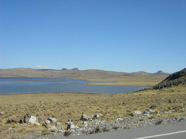 Laguna Colorada auf Peruanisch