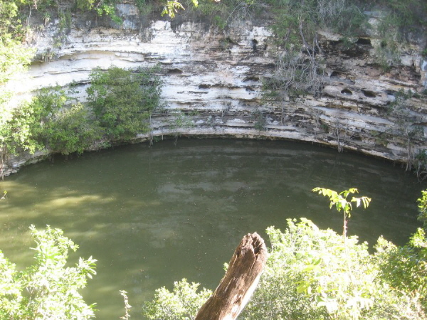 Cenote für Menschenopfer